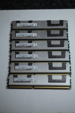 48GB - 6 pieces - Samsung M393B1K73CHD-YF8 8GB Registered Memory