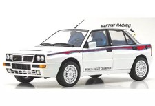 Lancia Delta HF Integrale 1/18 Diecast With Opening Doors White Model KS08344E