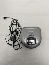 Sony Discman D-365 Portable CD Player Super ESP Mega Bass 1bit DAC + Headphones