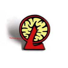 Distintivo tema Lobotomy Corporation cervello logo L spilla motivo cervello spilla smaltata