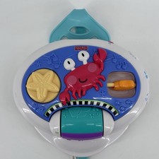 Vtg Fisher Price Ocean Wonders Aquarium Musical Crib Soother Mobile Attachment