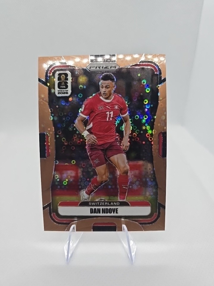 2026 Panini Prizm World Cup - Dan Ndoye - Bronze Disco /175 *SWITZERLAND*