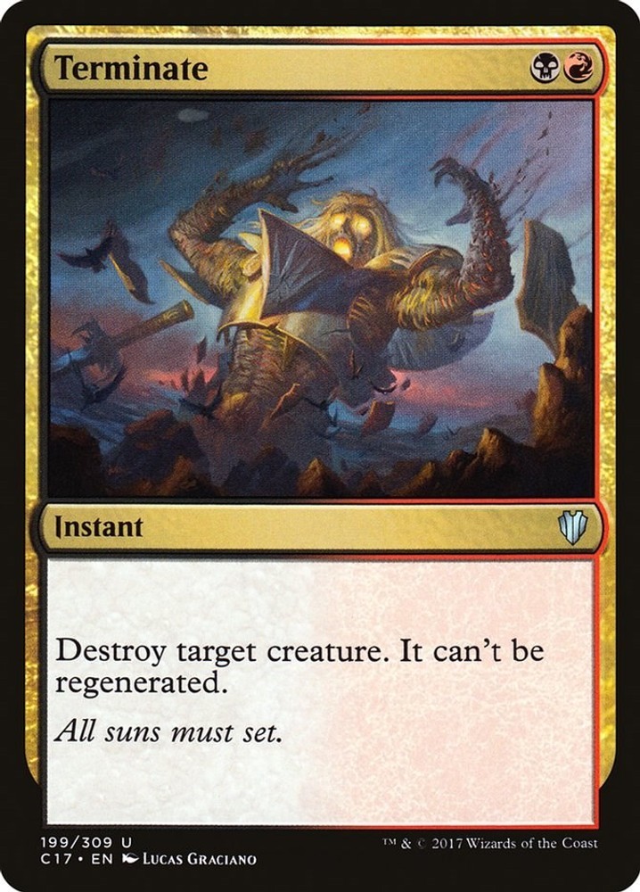 Terminate [C17 - 199 Lightly Played]