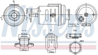 AusgleichsbehäLter KüHlmittel ** First FIT ** Nissens 996314 0,65 Liter FüR Ford