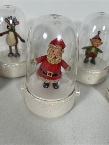 Hallmark Happy Tappers 2008 conjunto de 5 incluyendo raro pintor elfo *Leer - Imagen 4 de 6