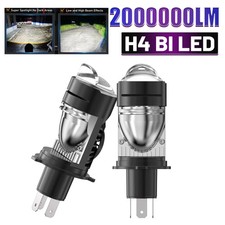 LED Headlight Bulb H4/9003/HB2 Canbus 2000W 6000K Hi/Low Beam For Car Motorcycle