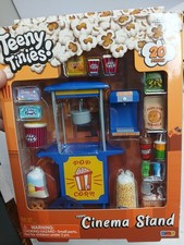 Teeny Tinies Cinema Stand Popcorn 20pc Mini Food Playset Dollhouse NEW