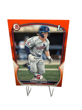 Tommy Hawke 2023 Bowman Draft 1st Paper Orange /25 #BD-141 Guardians
