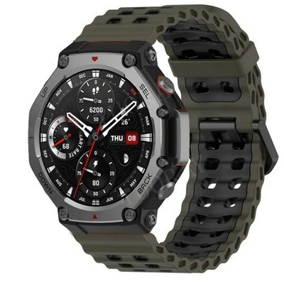 Silicone Band Strap For Huami Amazfit T-Rex 3 /2 /T-Rex /Pro /Ultra SmartWatch