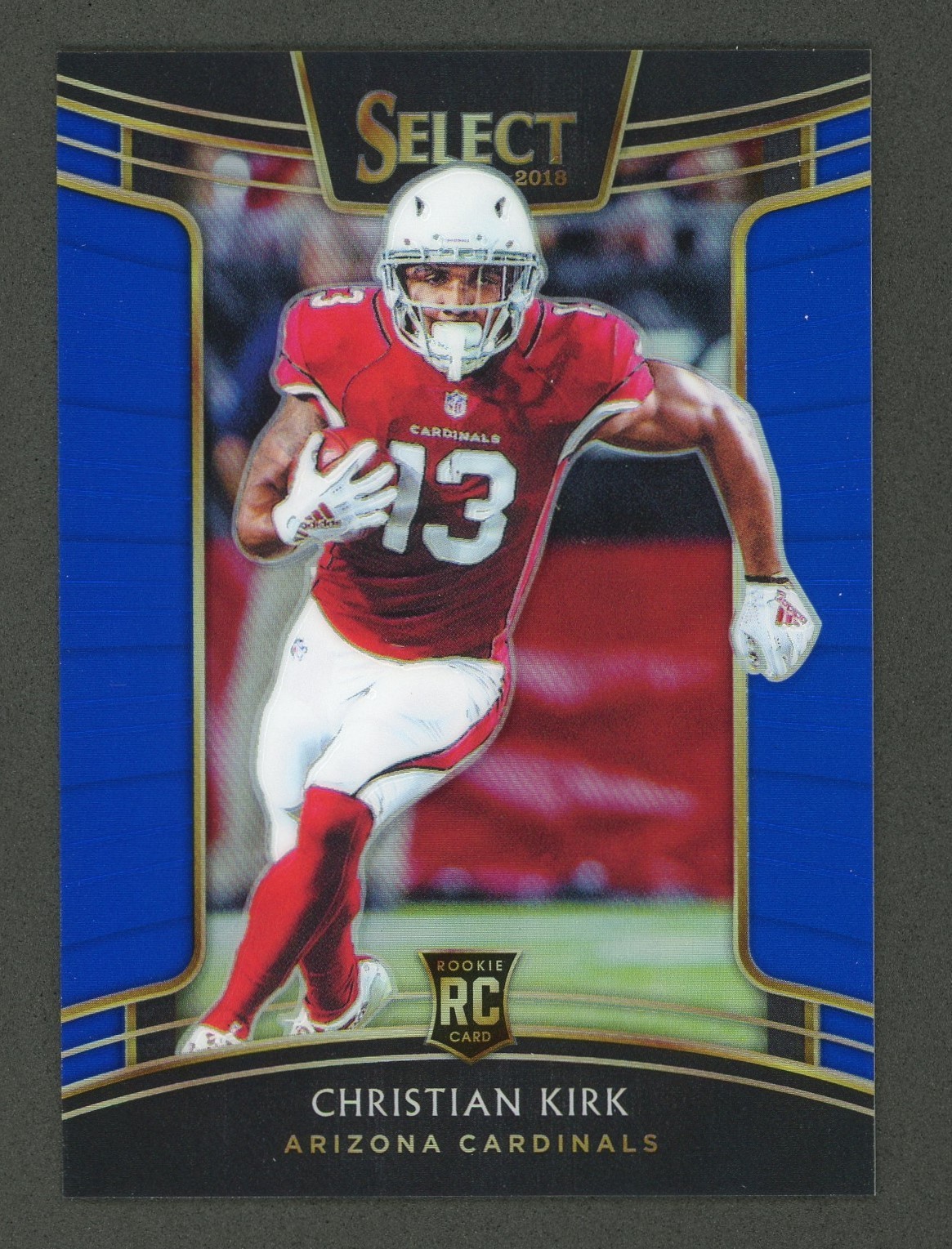2018 Panini Select Christian Kirk Concourse Blue Prizm Rookie Card #65 - SP/175