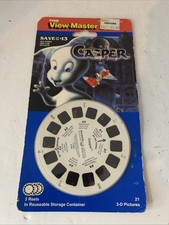 New View Master Casper The Friendly Ghost 3 Reel Packet 1995