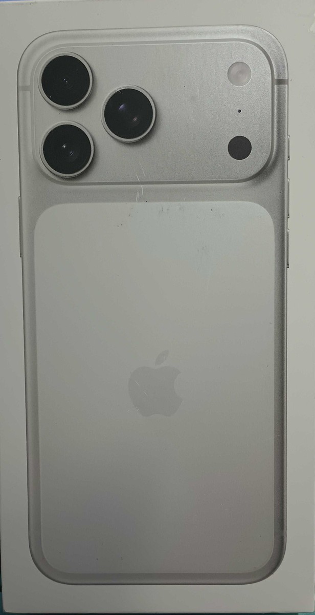 Original Apple iPhone 17 Pro Max EMPTY BOX ONLY – Silver 256GB (NO