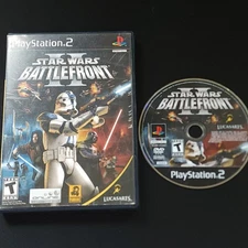 Star Wars: Battlefront II PS2 (PlayStation 2, 2005) No Manual - Tested