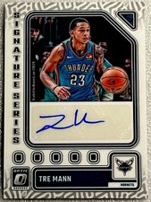 2023-24 Panini Donruss Optic - Tre Mann #SS-TRE Signature Series (AU) Autograph