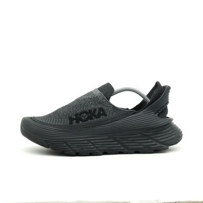 Hoka One Damen U Restore TC Sneaker Schwarz Mesh Low-Top Slipper EU 41 1/3
