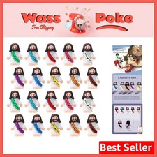 Colorful 20 Piece Jesus Figurine Set - Ideal for Easter Celebrations 