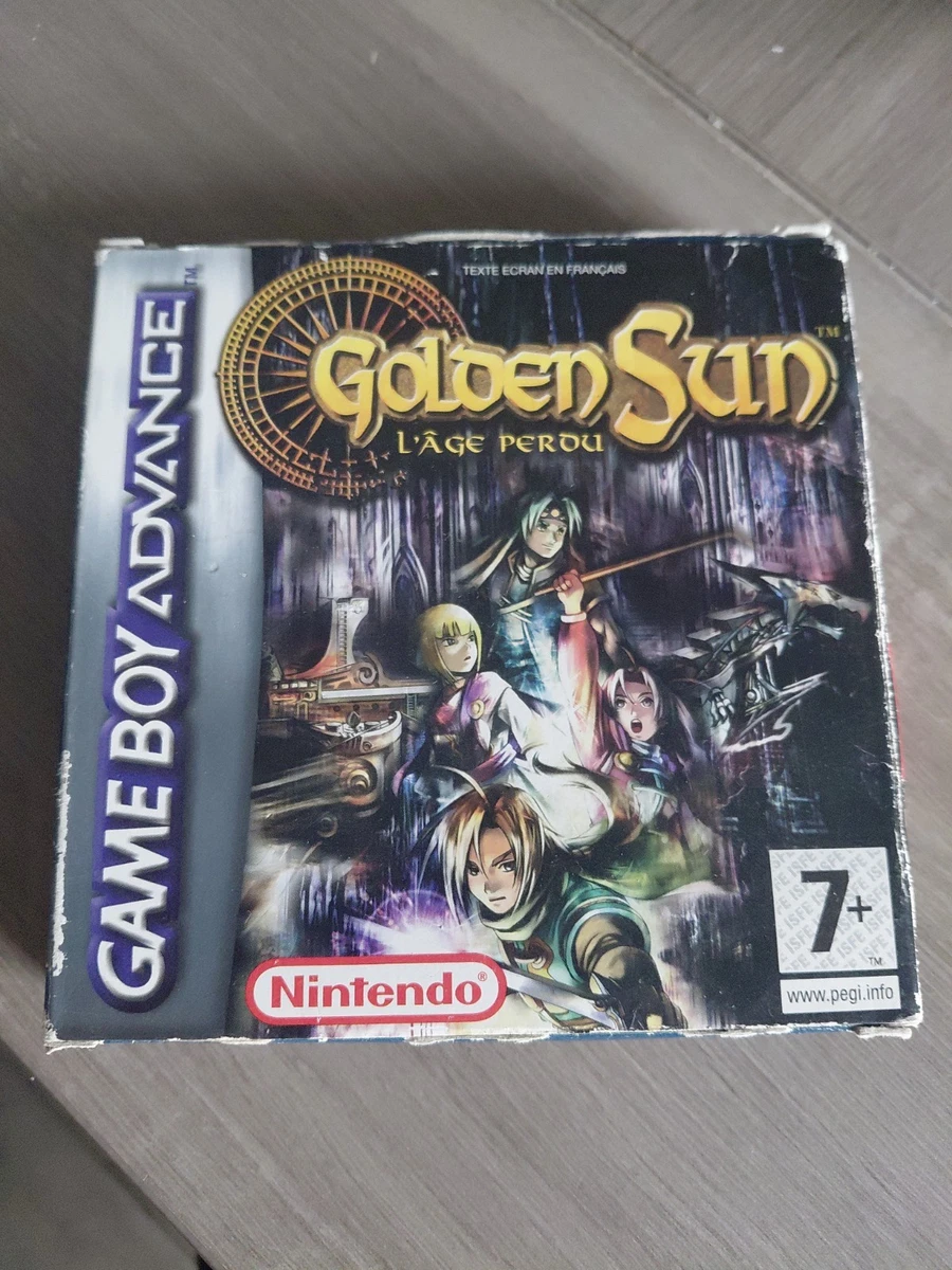 GBA Golden Sun フランス版 完品セット Golden Sun: The Lost Age