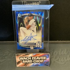 2025 Bowman Chrome Prospect Blue RayWave Refractor /150 Carlos Lagrange Auto