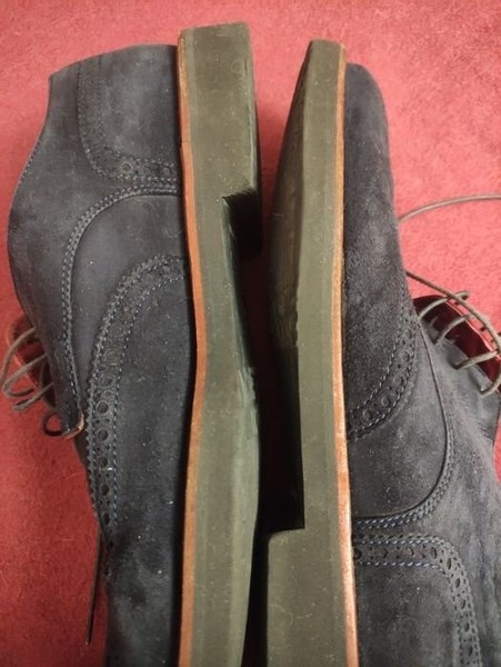 Men Moreschi Heels Suede 42