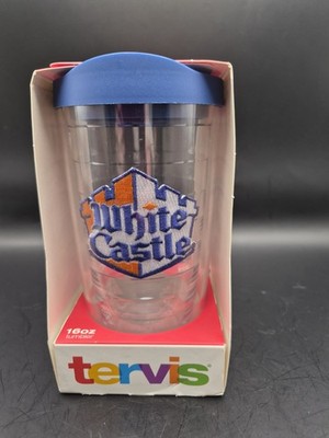 TERVIS White Castle Logo tumbler 16 Oz Insulated Travel Mug New in Box