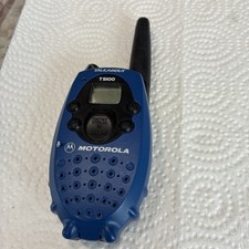 Motorola Talkabout T5100 Black  Blue 14 Channel Walkie Talkie / Two-Way Radio
