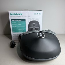 Nekteck Shiatsu Foot Massager Machine with Soothing Heat - Gray