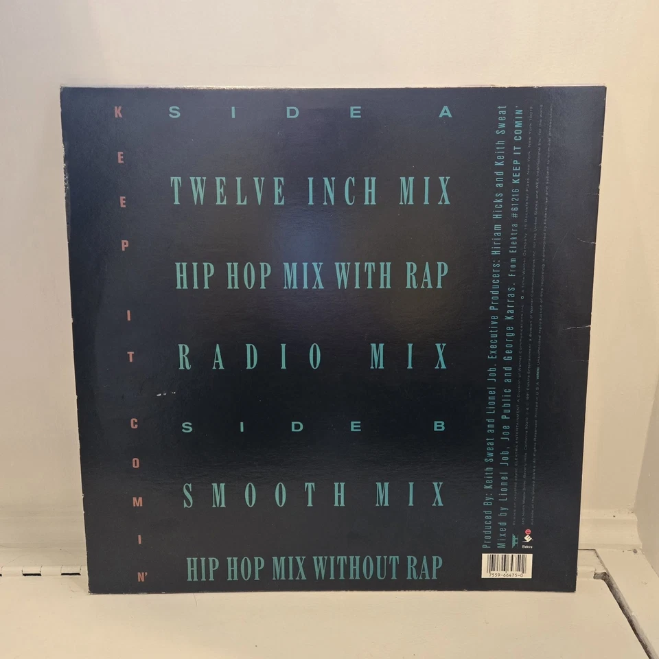 Keith Sweat 12 Inch Maxi Single- Keep It Comin- 1991 - Image 2 of 4