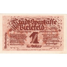 [#293409] Germany, Bielefeld, 1 Goldpfennig, 1923-11-08, UNC
