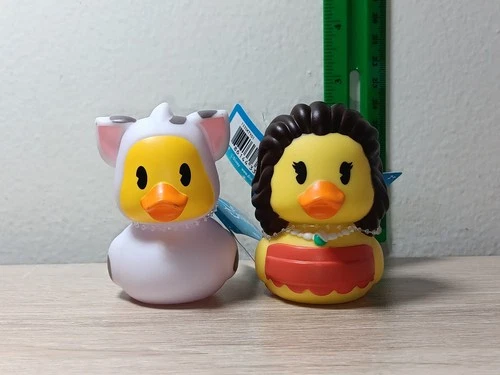 *FREE SHIP* 2.5" MOANA + PUA Rubber Duckalooz Disney Classics