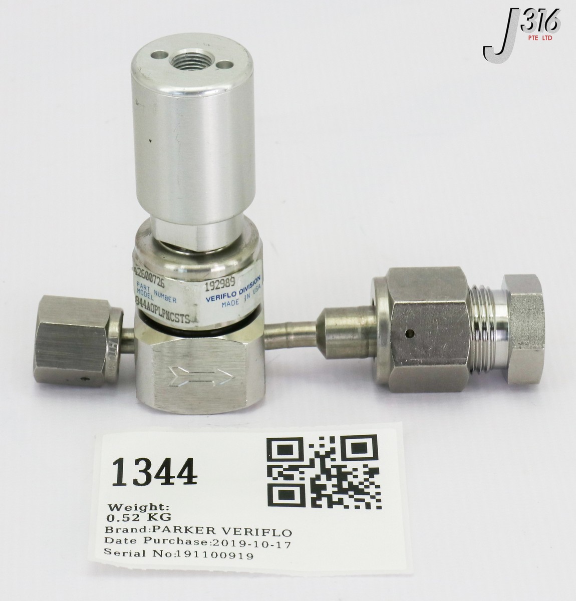 1344 APPLIED MATERIALS GAS LINE REDUCED FTG AMPULE 0050-25123 | eBay