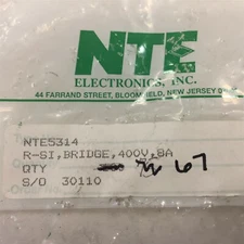 (4) NTE5314 ECG5314 Single Phase Bridge Rectifier 8 Amp - Lot of 4