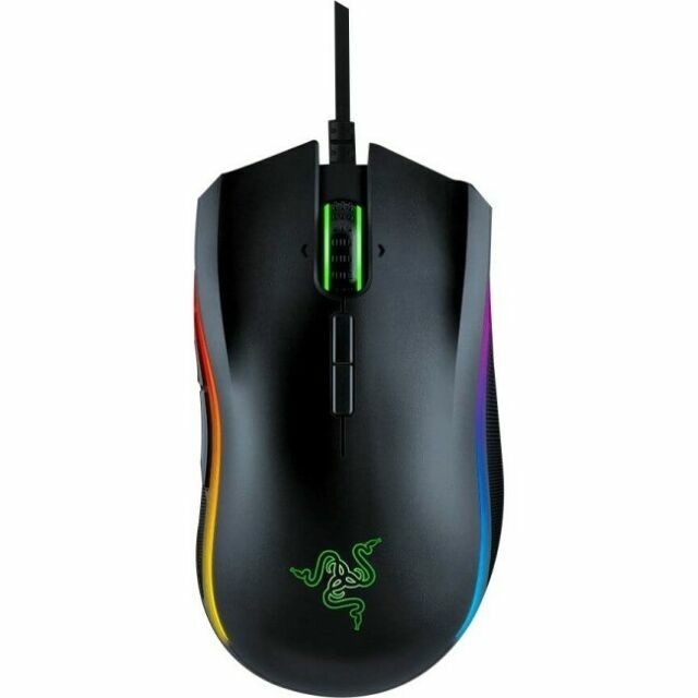 Razer Mamba Elite Wired Gaming Mouse with 16K DPI Optical Sensor - Black