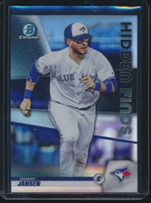 DANNY JANSEN 2020 Bowman Chrome Hidden Gems BLUE JAYS Rookie Card RC