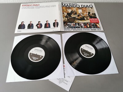 MANDO DIAO original gatefold Vinyl 2LP MTV Unplugged (2010 Musica