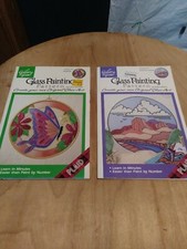Gallery Glass Glass Painting Pattern 15222-14 Summer Clouds & 15201-14 Butterfly