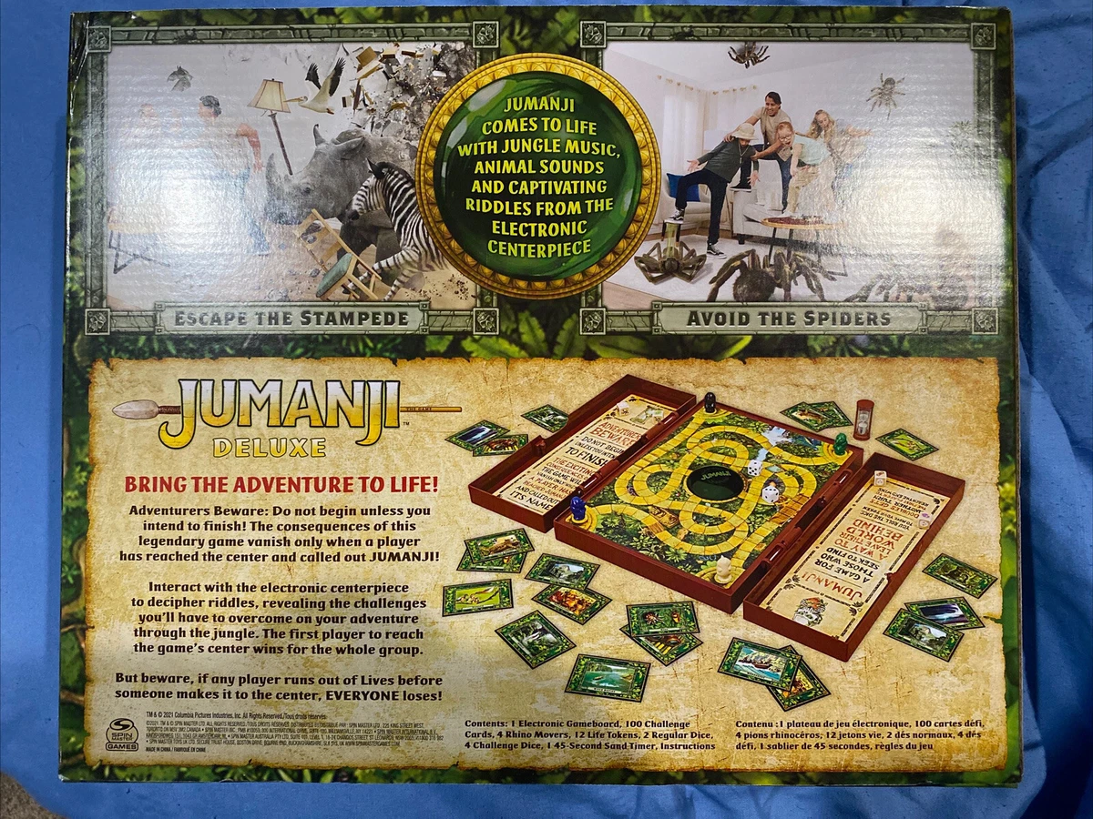 Jumanji Board Game Ebay