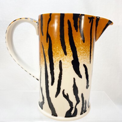 Vintage Cardew Design Tiger Panthera Tigris Pitcher