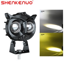 Led Work Light Pods White Yellow Spot Fog Driving Owl Lamp Off Road Truck Suv Led Work Light Pods White Yellow Spot Fog Driving Owl Lamp Off Road Truck Suv