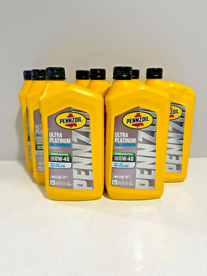 Mopar Performance SRT Oil 0W40 Full  Synthetic Pennzoil 6.2 Hellcat 6.4