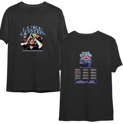 Lukee Comb 2024 Tour Growing Upp andd Getting Old tshirt