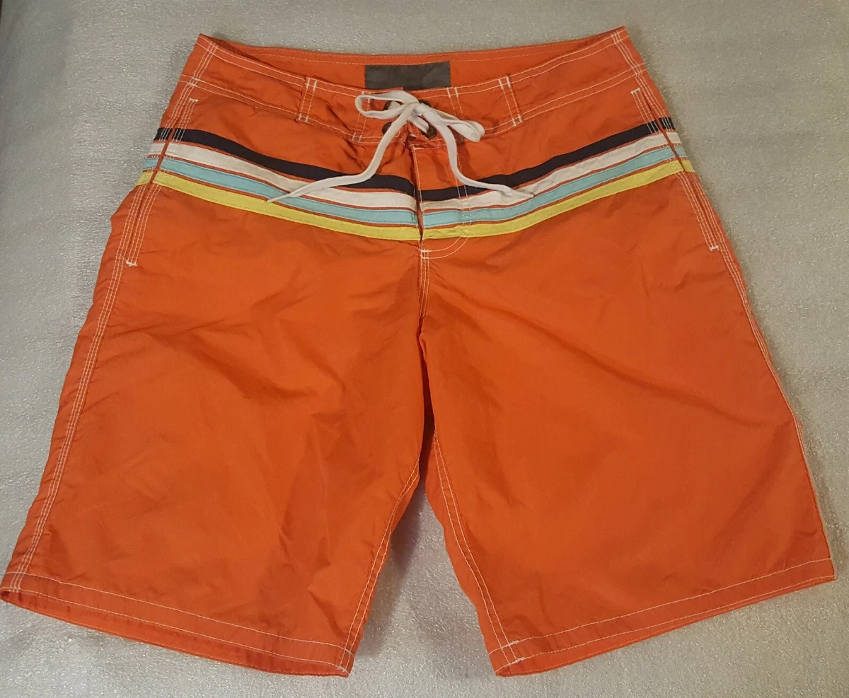 Old navy orange swim trunks Clearance