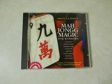 CD-Rom PC Video Game Mahjongg Magic Ancient Chinese Game 145 Tile Sets