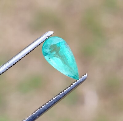 1 Brazil Faceted Emerald 0.85ct Emerald Faceted Brazil Jewelry Doce Valley