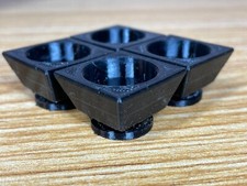 Replacement Foot Mounts (Set of 4) for Corona Standard Portable Typewriters thumbnail