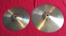 UN LOGO ZILDJIAN CAVO 10" + 12" SPLASH VINTAGE RARO SENZA PROBLEMI SOUNDFILE