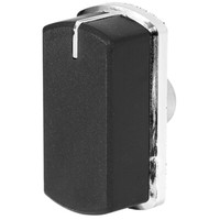 Belling Stoves Backofen Drehknopf Herdplatte Schwarz & Silber Kontrolle Schalter