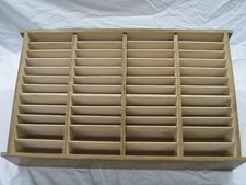 NAPA VALLEY - CD Storage Rack 48 Individual Slots CD's Other Media, RARE