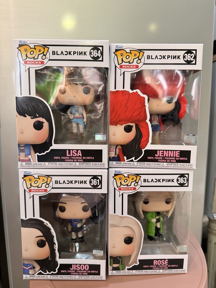 Funko Pop ブラックピンク ジェニーリサ Jisoo Rose 4パック Funko Pop! BLACKPINK - Jisoo, Jennie, Rose & Lisa - 4-Pack