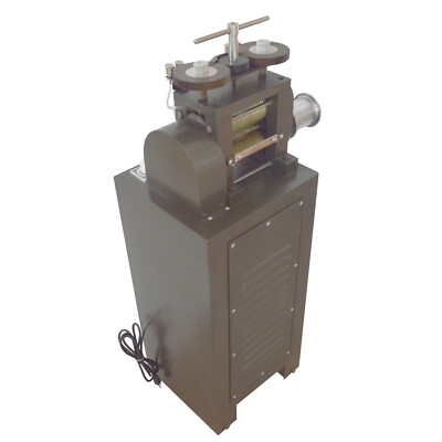 110V 3P Electric Rolling Mill For Jewelry Gold Making Flake Machine