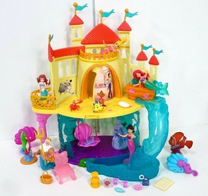 little mermaid castle playset